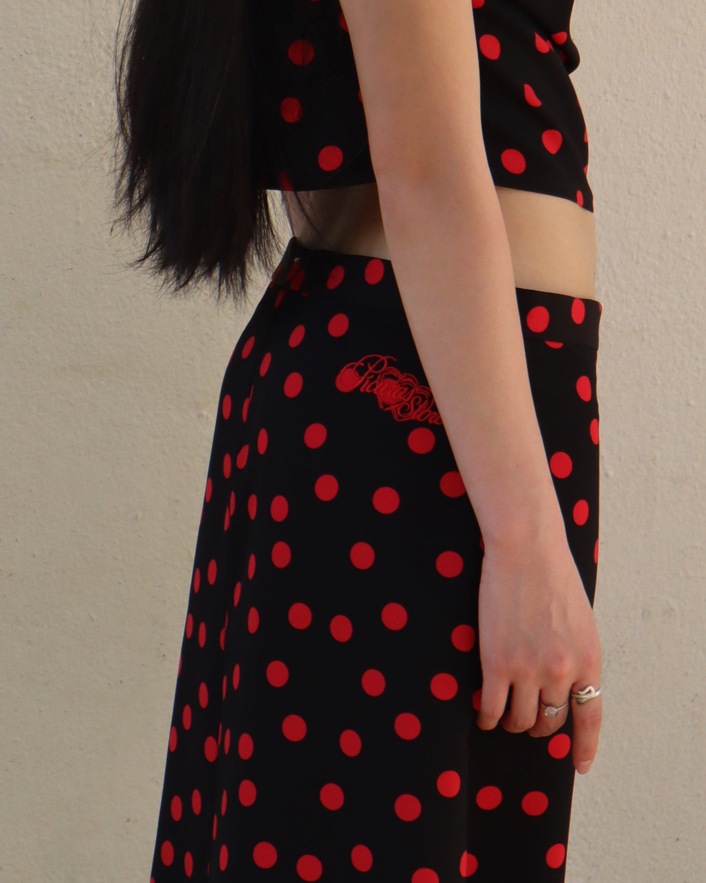 Set Lunares Negro