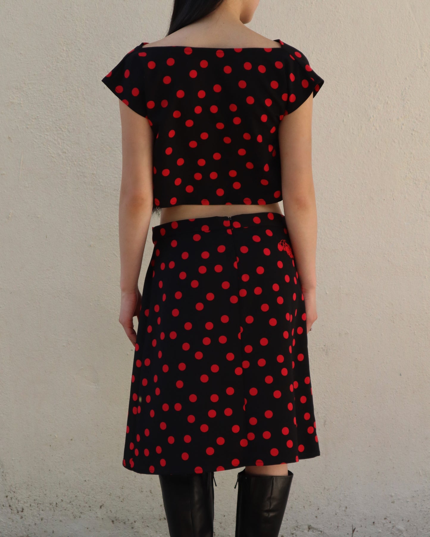 Set Lunares Negro